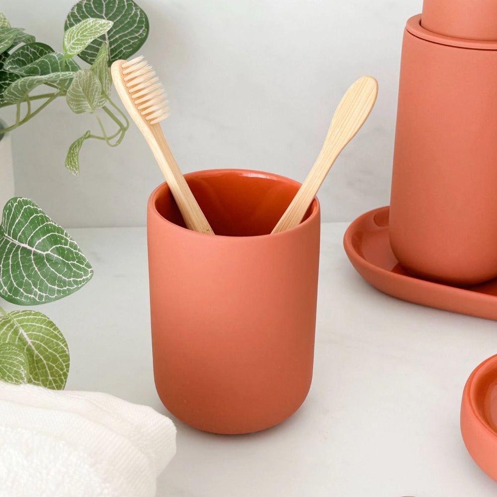 CALLAN CERAMIC TUMBLER - TERRA COTTA