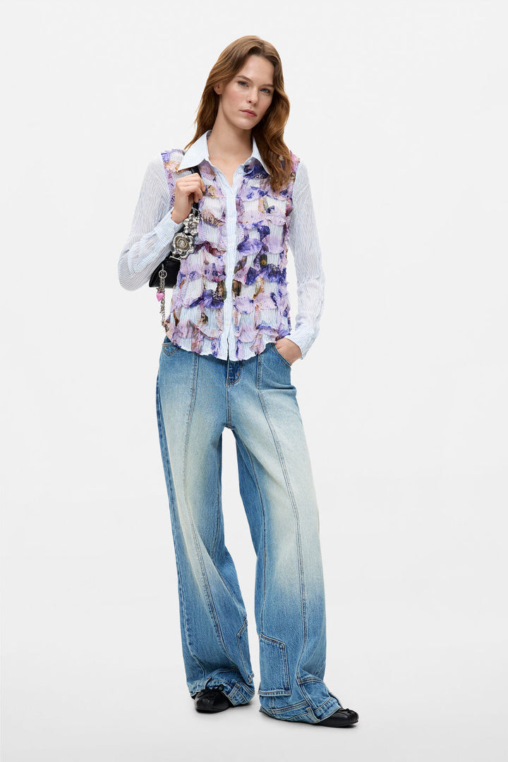 RODANO PRINTED LONG-SLEEVE SHIRT