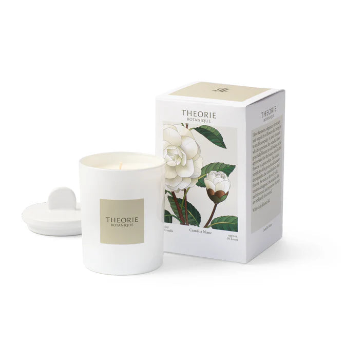 WHITE CAMELLIA SOY CANDLE 50HRS