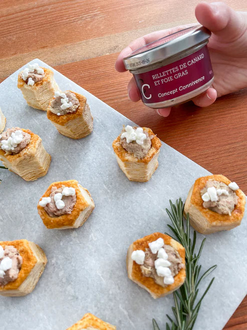 RILETTES DE CANARD & FOIE GRAS