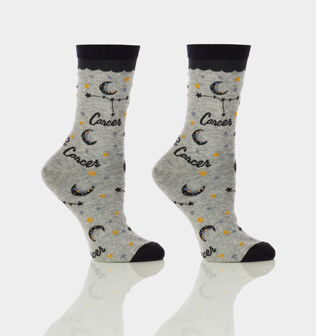 ASTROLOGICAL CANCER CREW SOCKS