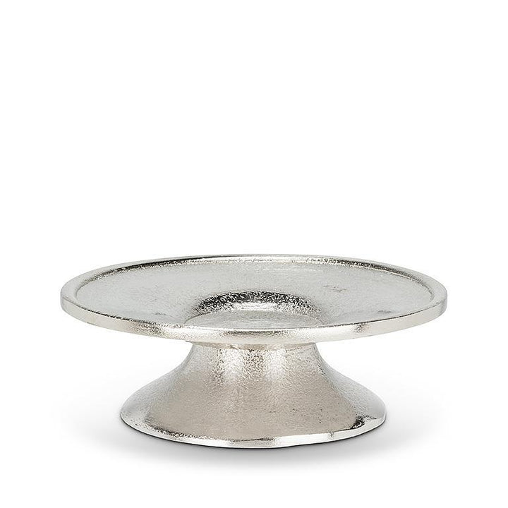 LOW PILLAR PLATE - SILVER 5.5''D