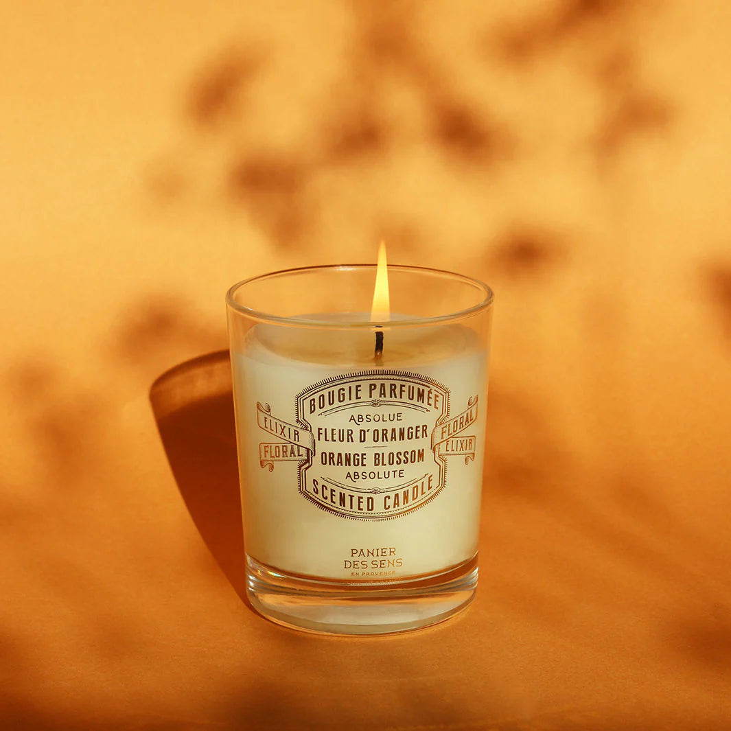 SCENTED VEGAN CANDLE "ABSOLUTE ORANGE BLOSSOM" 180G