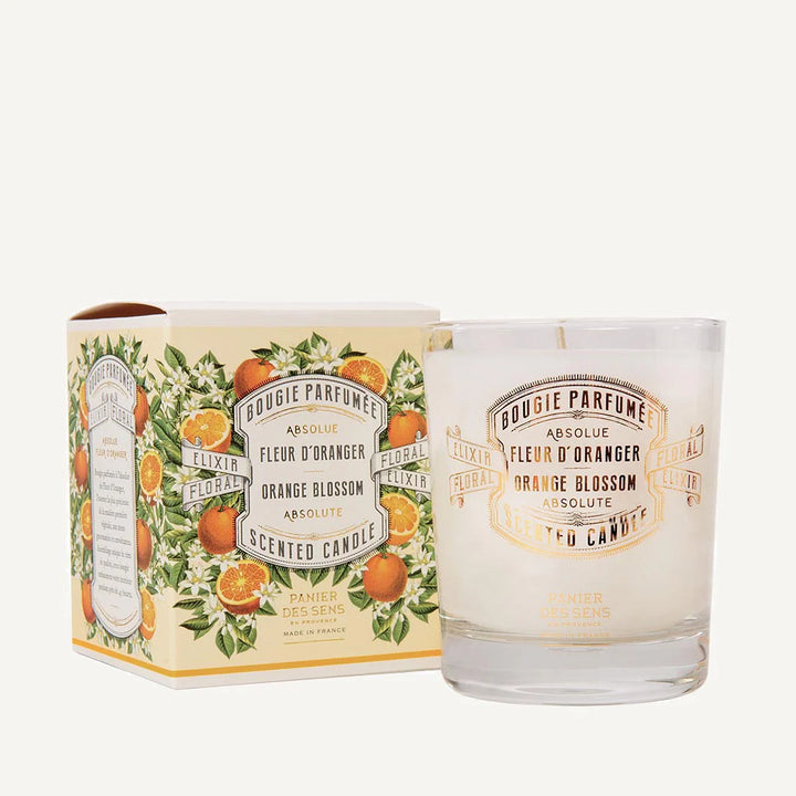 SCENTED VEGAN CANDLE "ABSOLUTE ORANGE BLOSSOM" 180G