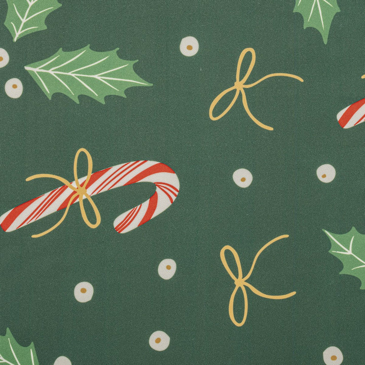CANDY CANE CHRISTMAS TABLECLOTH 60X108