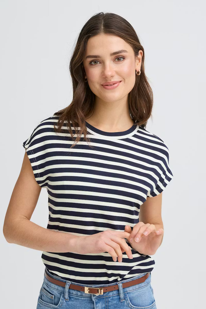 FRCANO TEE "NAVY B STRIPE"