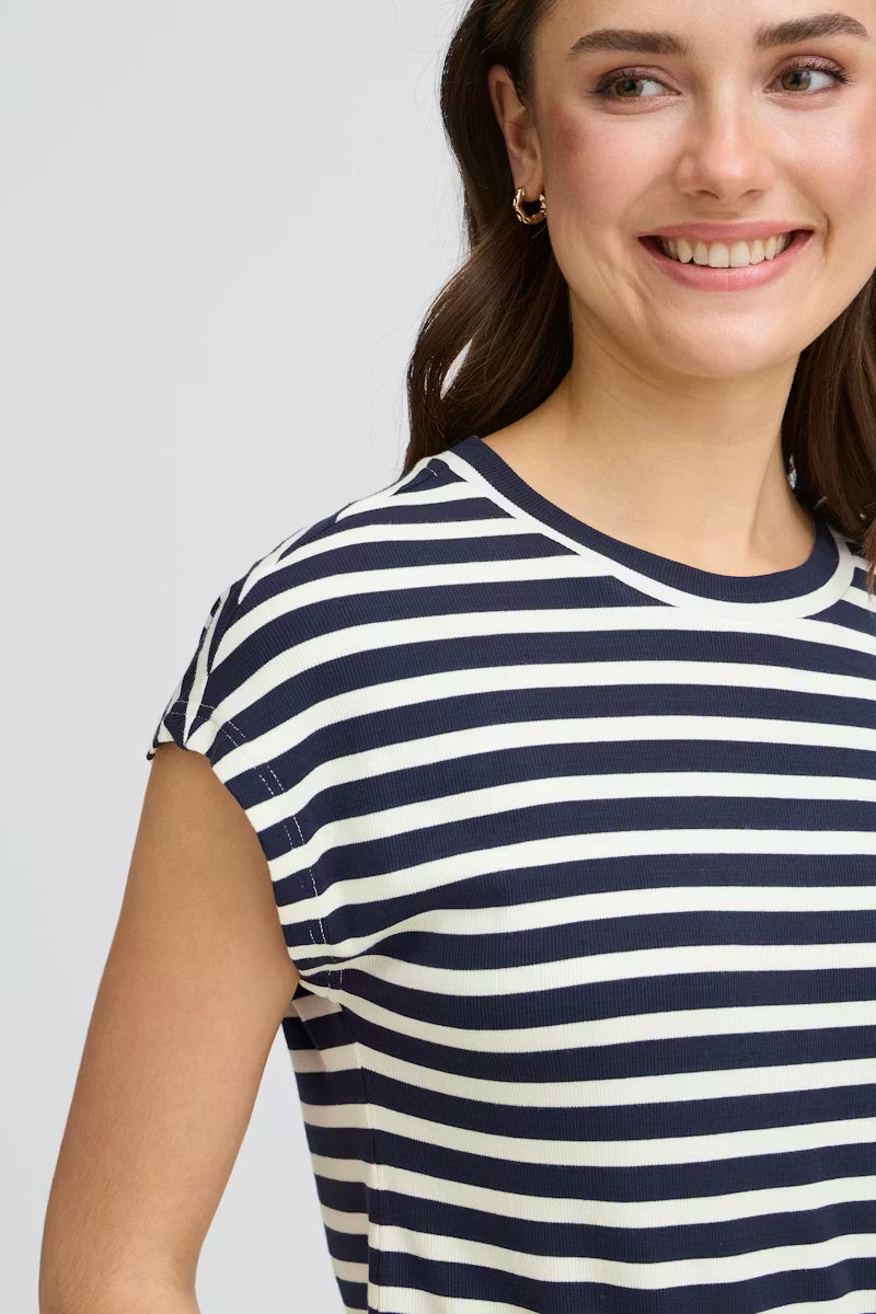 FRCANO TEE "NAVY B STRIPE"