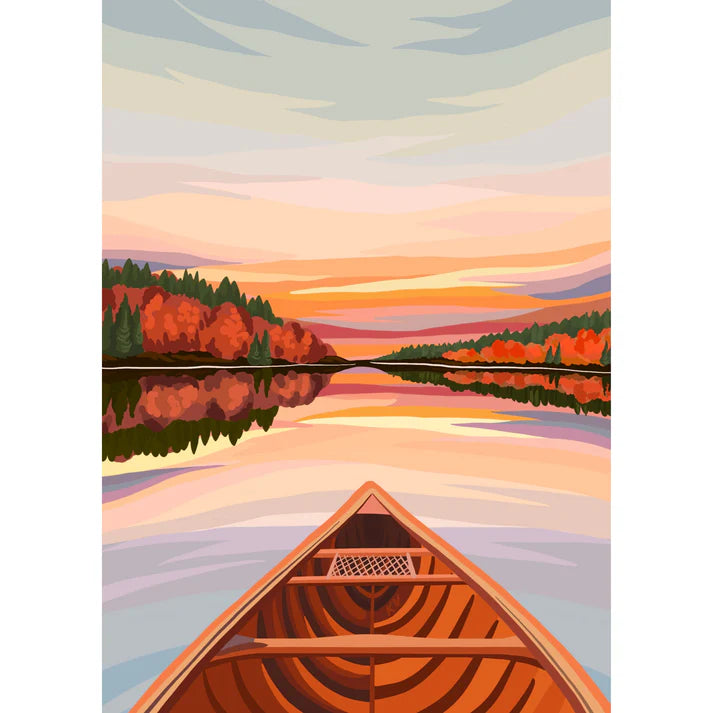 CANOEING AT DAWN | 500-PIECE PUZZLE