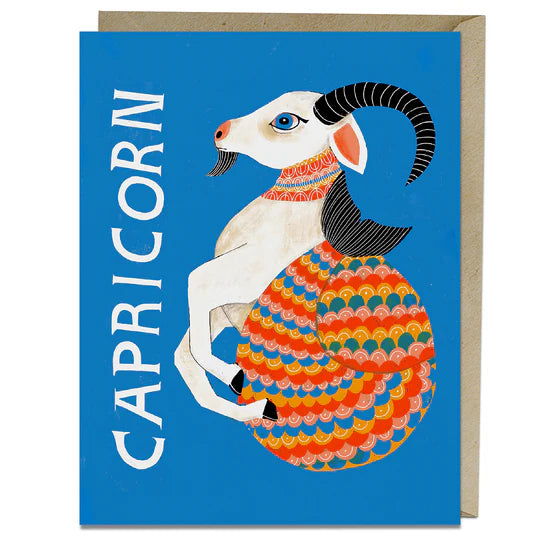 GREETING CARD - "CAPRICORN"