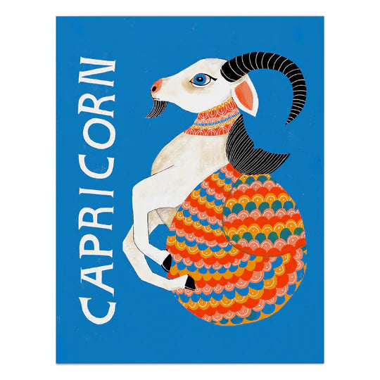 GREETING CARD - "CAPRICORN"