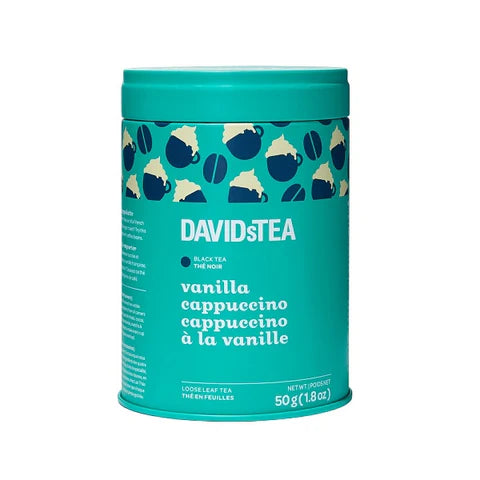 VANILLA CAPPUCCINO LOOSE LEAF TEA TIN