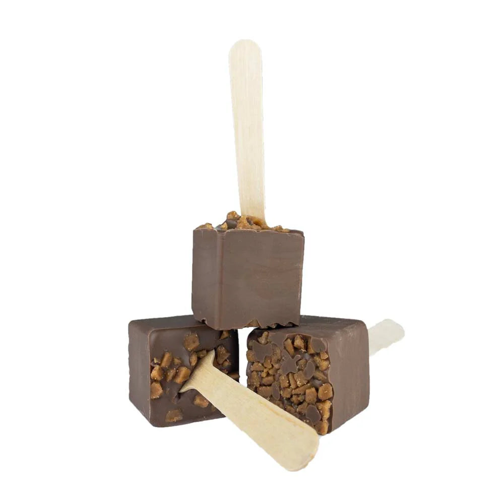 CARAMEL HOT CHOCOLATE STICKS, SET OF 2