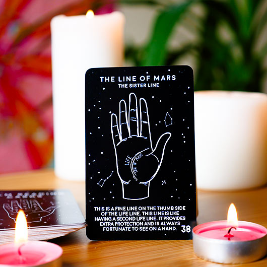 PALM READING CARDS