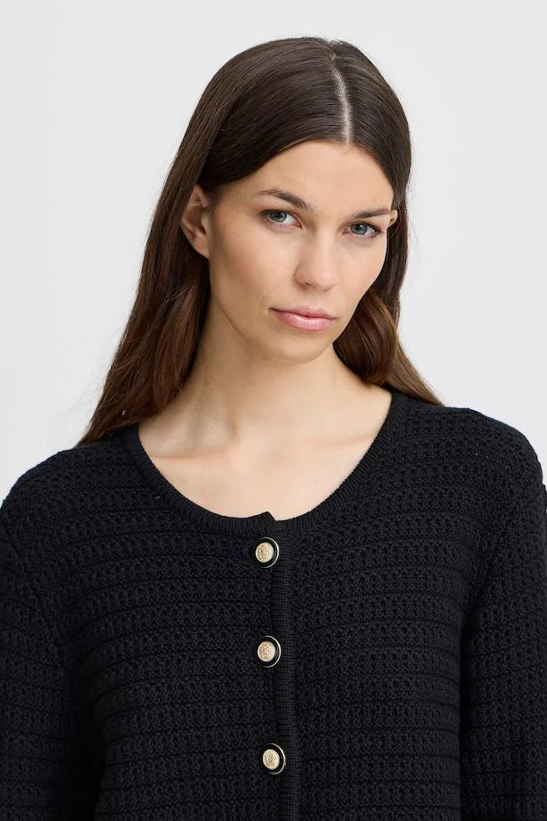 IHBECCAS CARDIGAN "BLACK"