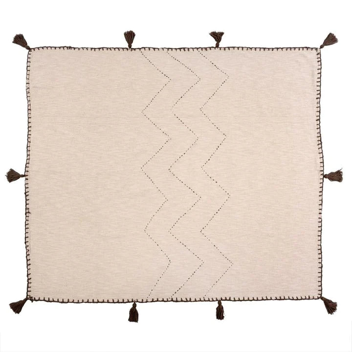 INDABA CASBAH THROW - BLUSH