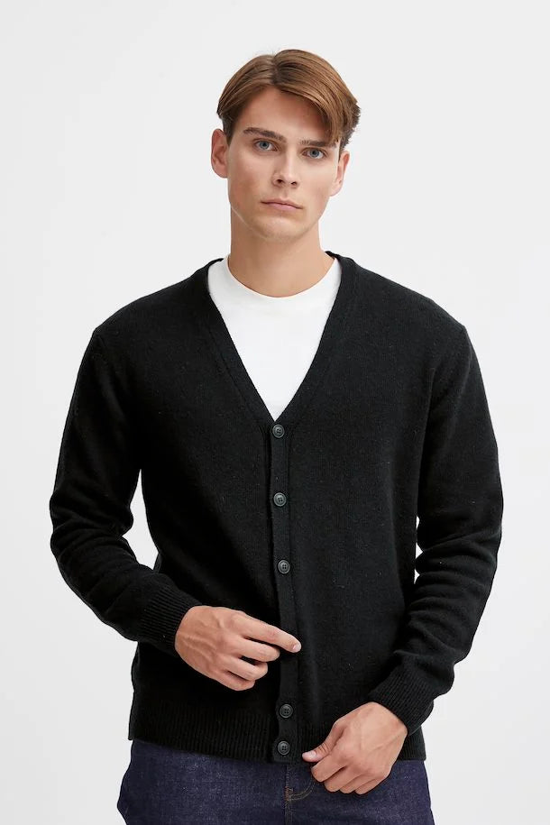 CFKARL LAMBSWOOL CARDIGAN "DARK NAVY"