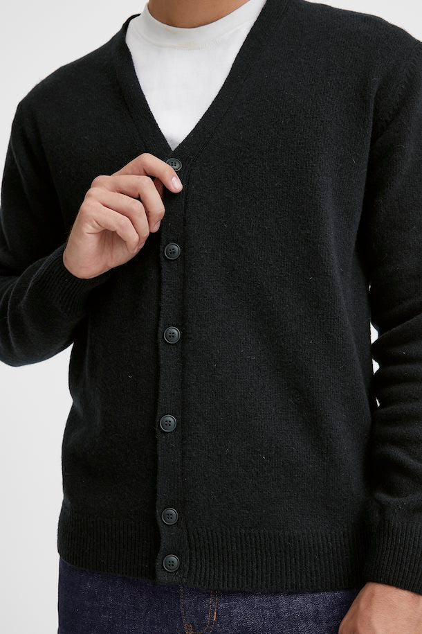 CFKARL LAMBSWOOL CARDIGAN "DARK NAVY"