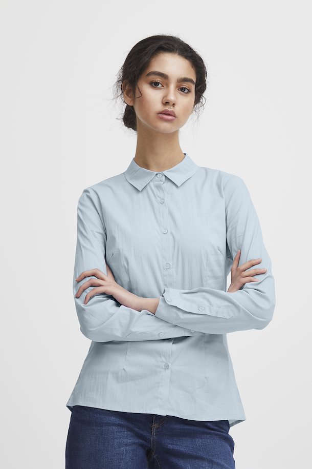 IHDIMA SHIRT "CASHMERE BLUE"