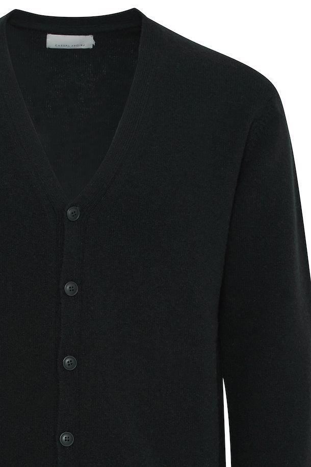 CFKARL LAMBSWOOL CARDIGAN "DARK NAVY"