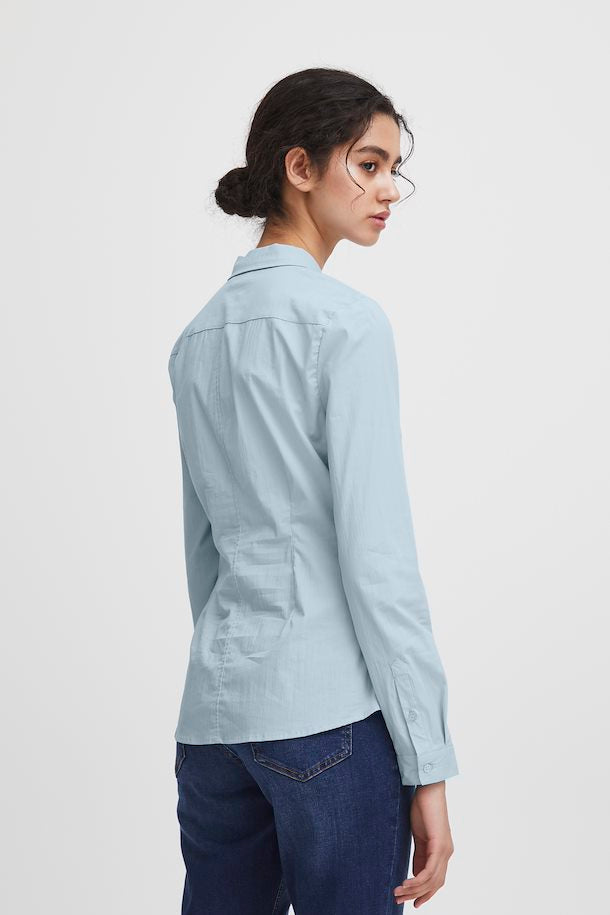 IHDIMA SHIRT "CASHMERE BLUE"