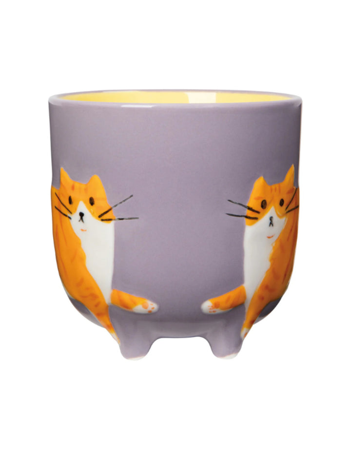 GINGER CAT CRITTER MUG