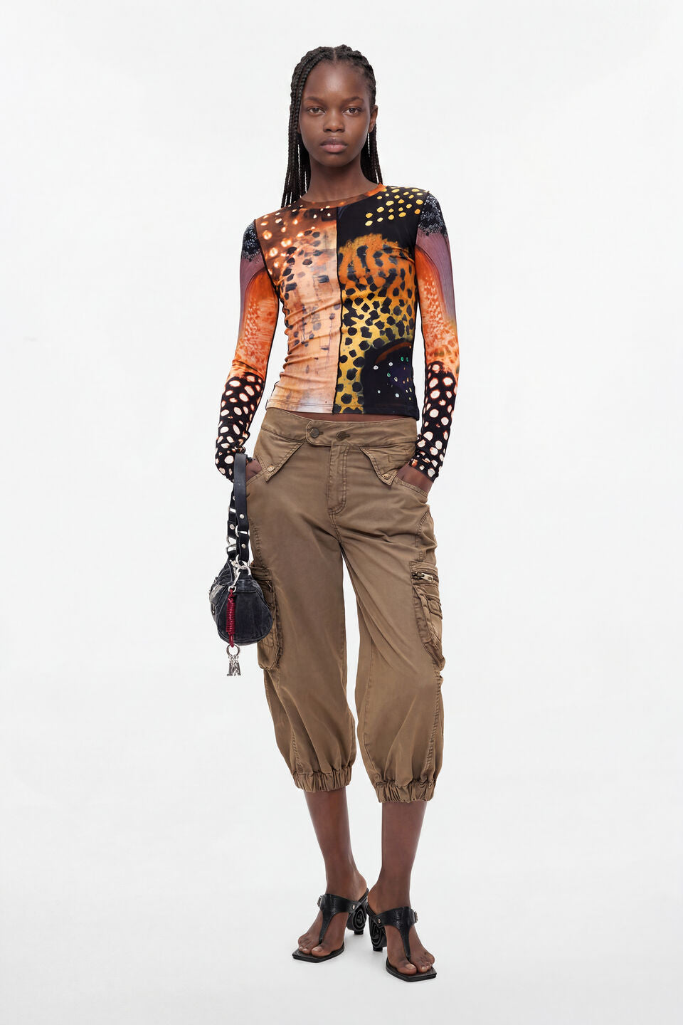 CATANIA PRINTED LONG SLEEVE SHIRT "TUTTI FRUTI"