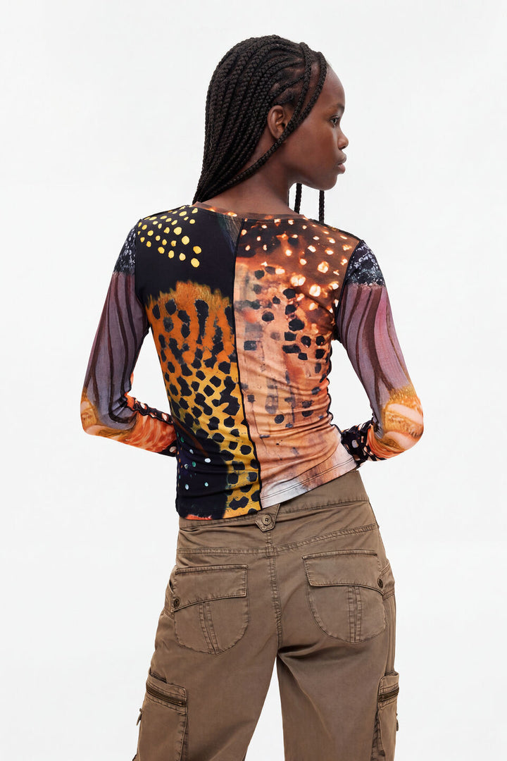 CATANIA PRINTED LONG SLEEVE SHIRT "TUTTI FRUTI"