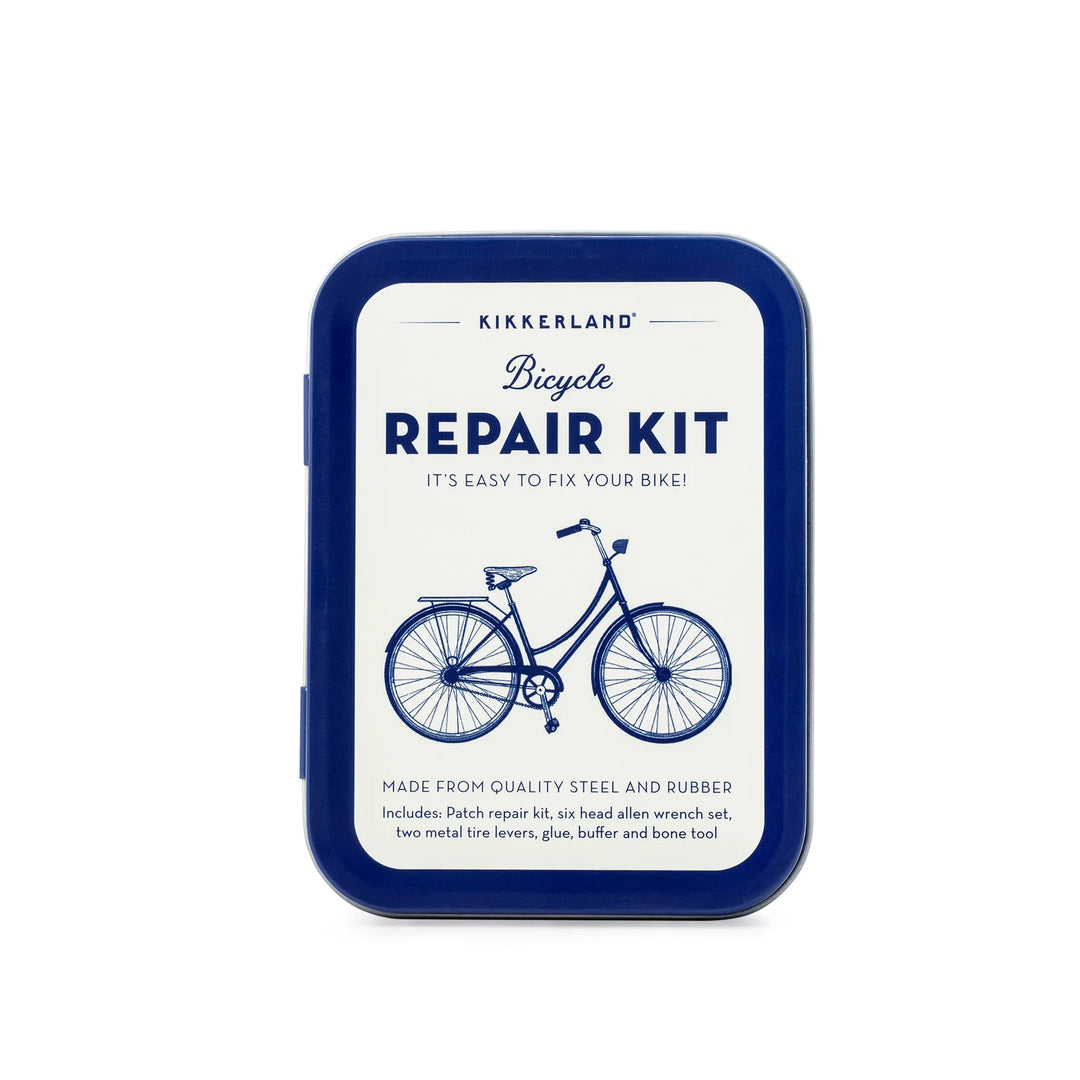 KIKKERLAND KIT DE RÉPARATION DE VÉLO ÉTAIN