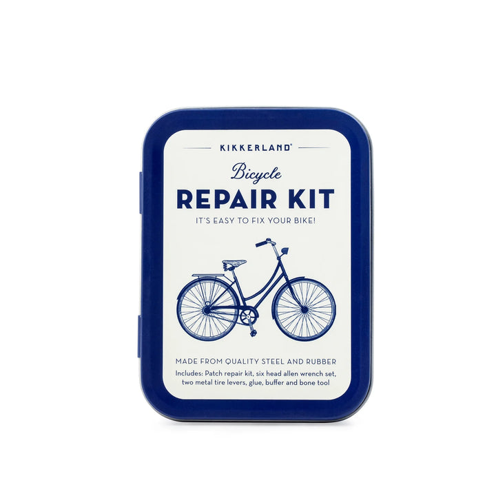 KIKKERLAND KIT DE RÉPARATION DE VÉLO ÉTAIN