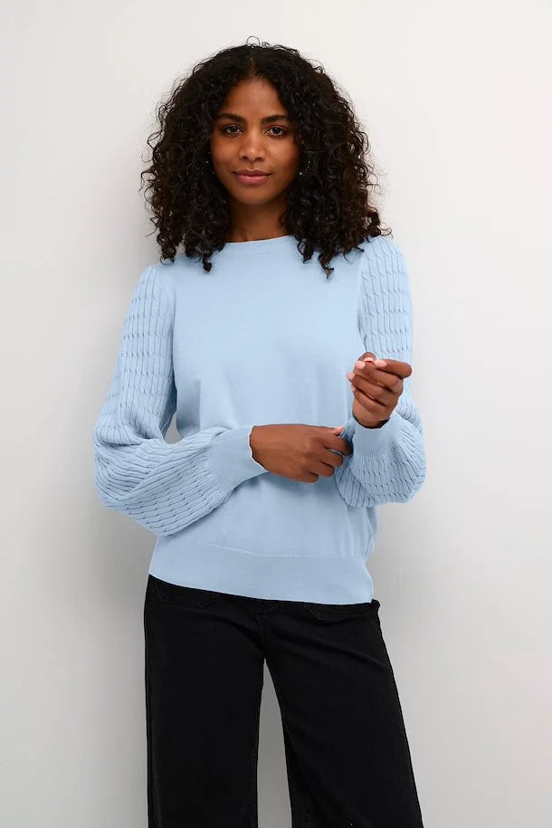 KANANNA PULLOVER - CELESTIAL BLUE