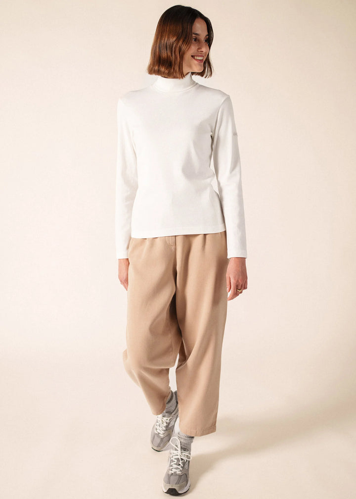 CELINA TURTLENECK SWEATER "ECUME"