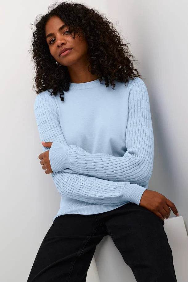 KANANNA PULLOVER - CELESTIAL BLUE