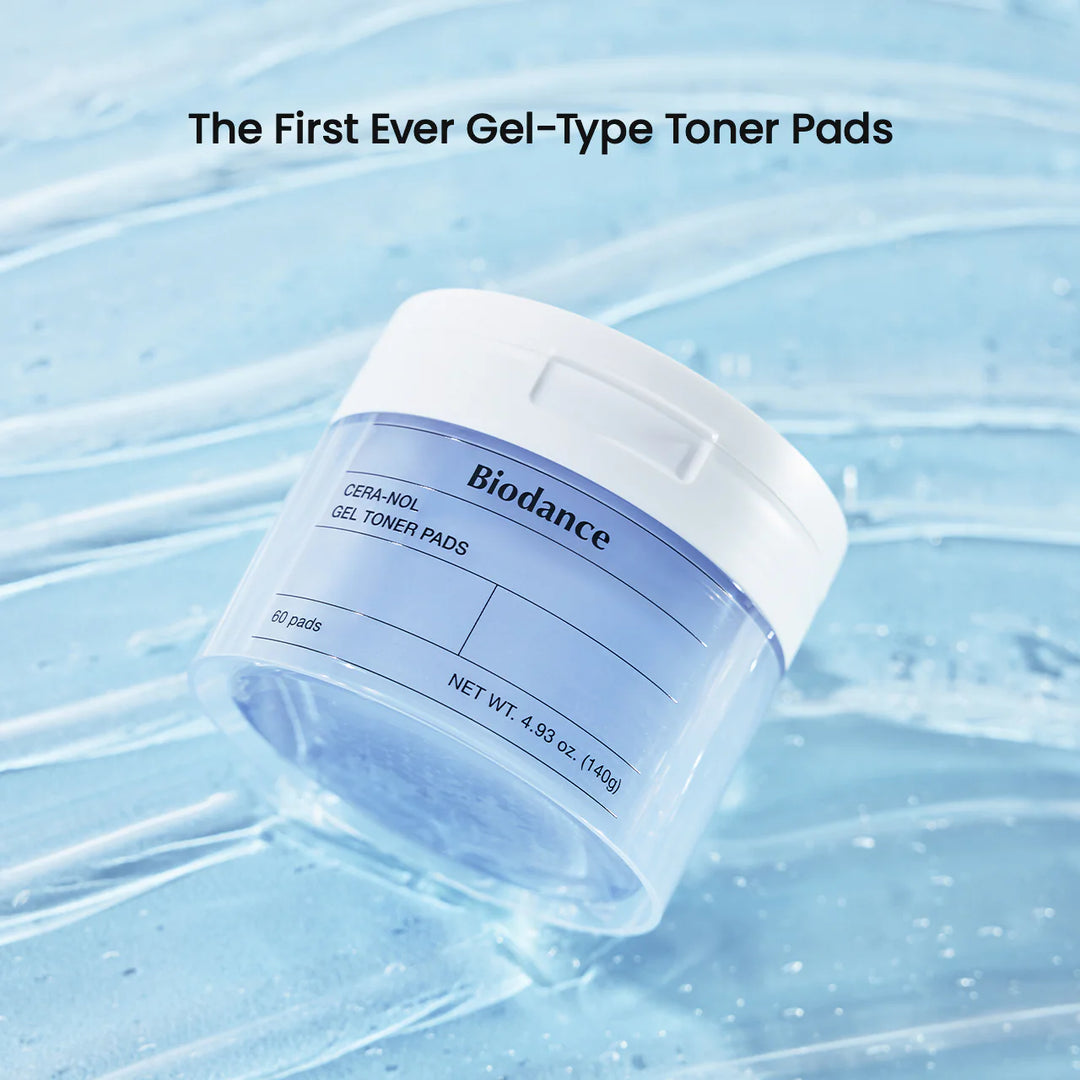 CERA-NOL GEL TONER PADS - 140G/60PADS