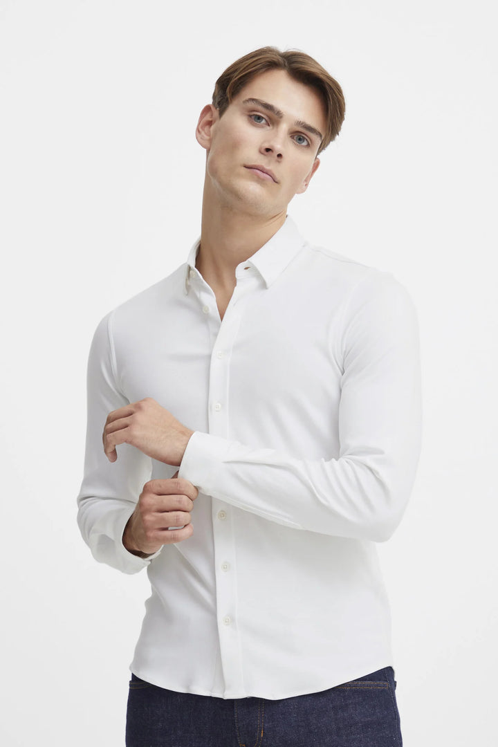 Casual Friday Arthur LS Shirt - Bright White