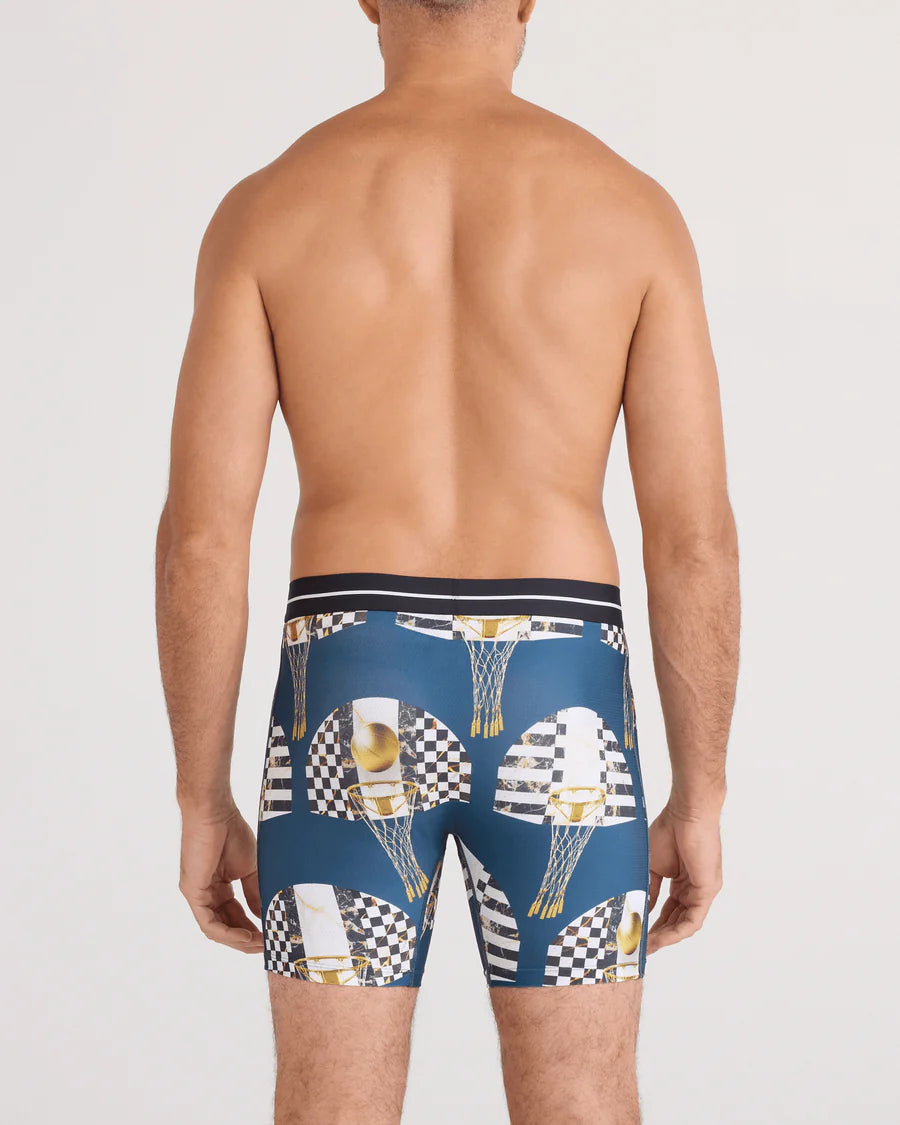 VOLT BREATHABLE MESH BOXER BRIEF 6" "OFF THE CHAIN-RICH TEAL"