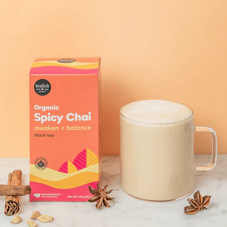 ORGANIC SPICY CHAI SACHETS