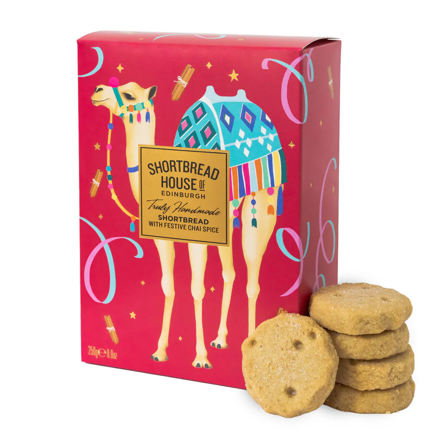 CHAI SPICE SHORTBREAD 250G