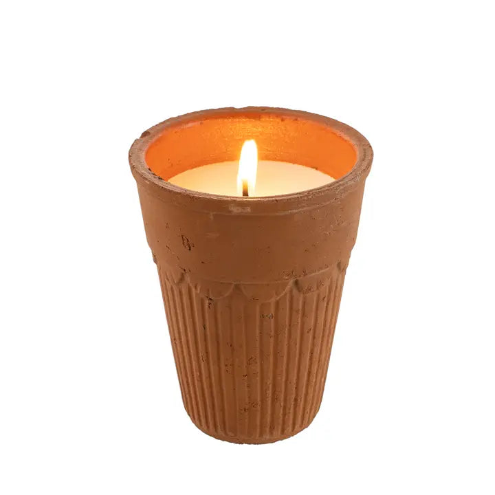 LARGE CHAI CUP CANDLE "HONEY SUCKLE VANILLA"