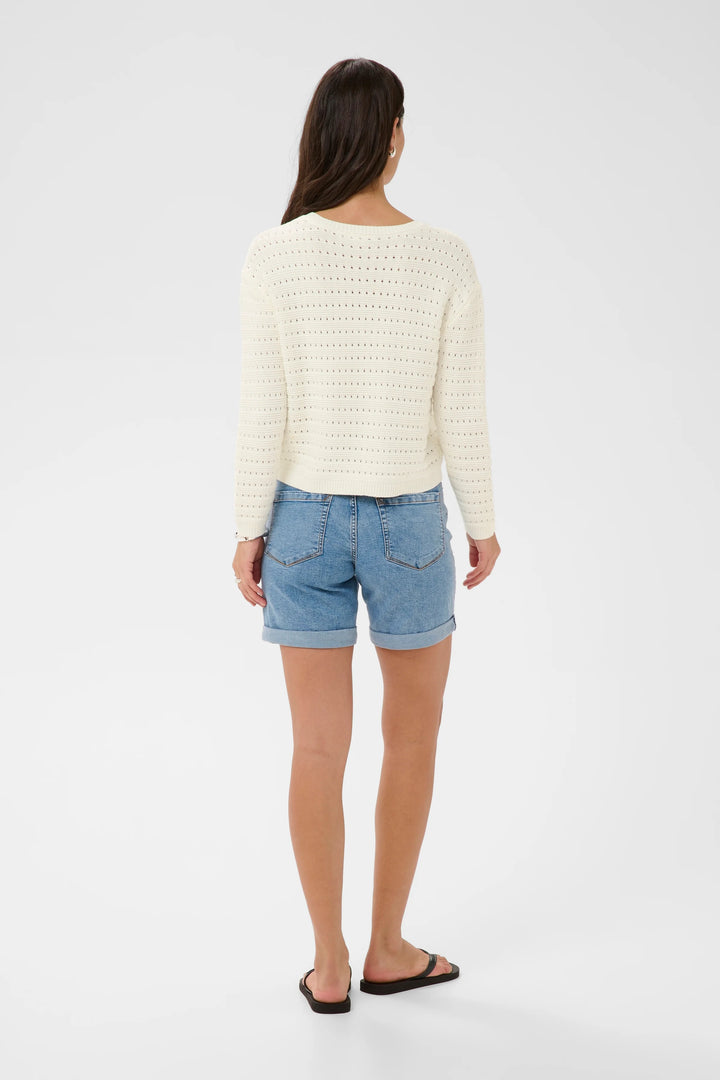 KAMETTA PULLOVER "CHALK"