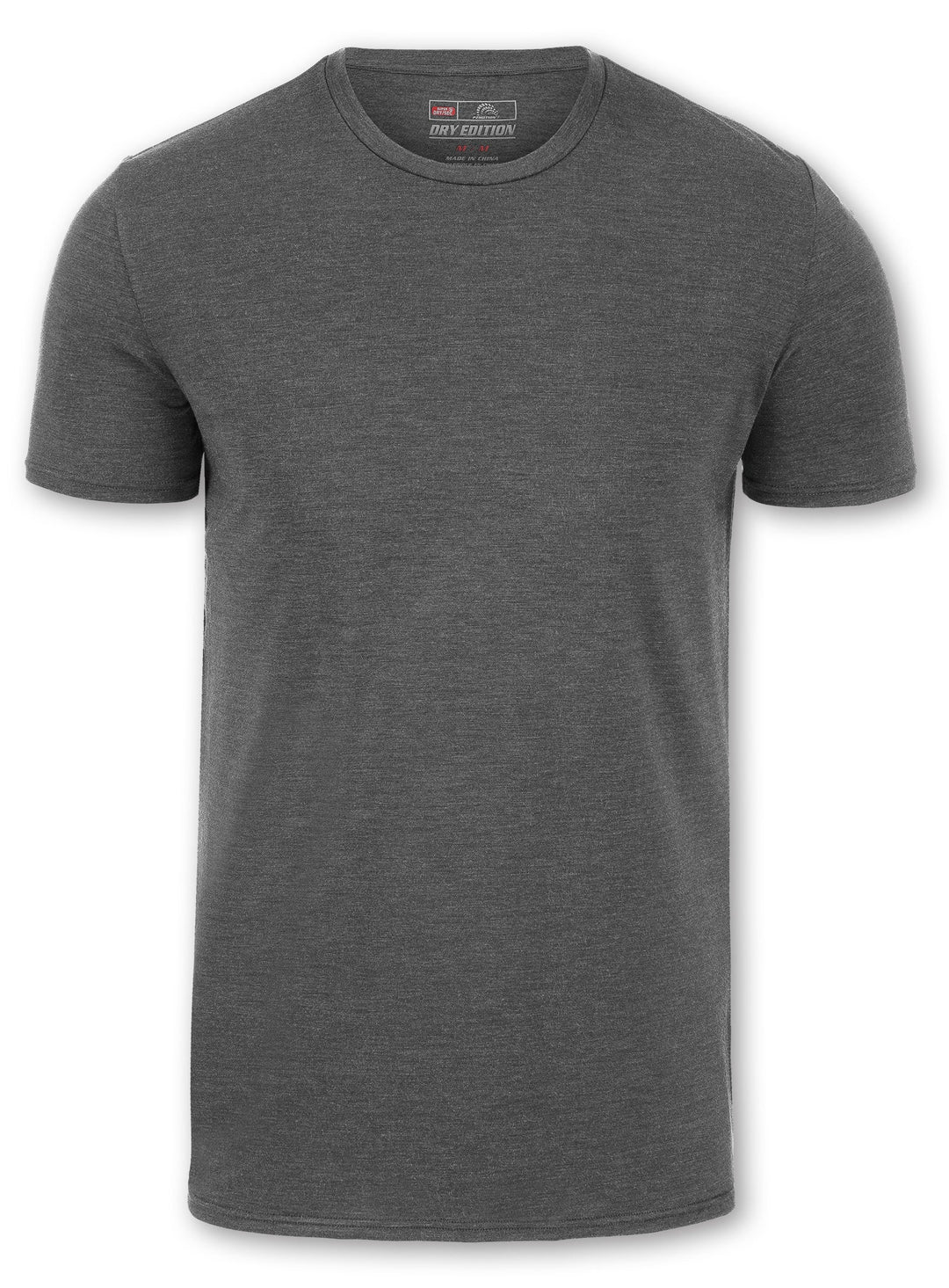 MEL - DRY EDITION CREWNECK T-SHIRT "CHARCOAL"