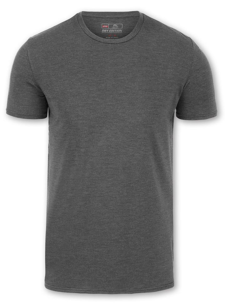 MEL - DRY EDITION CREWNECK T-SHIRT "CHARCOAL"