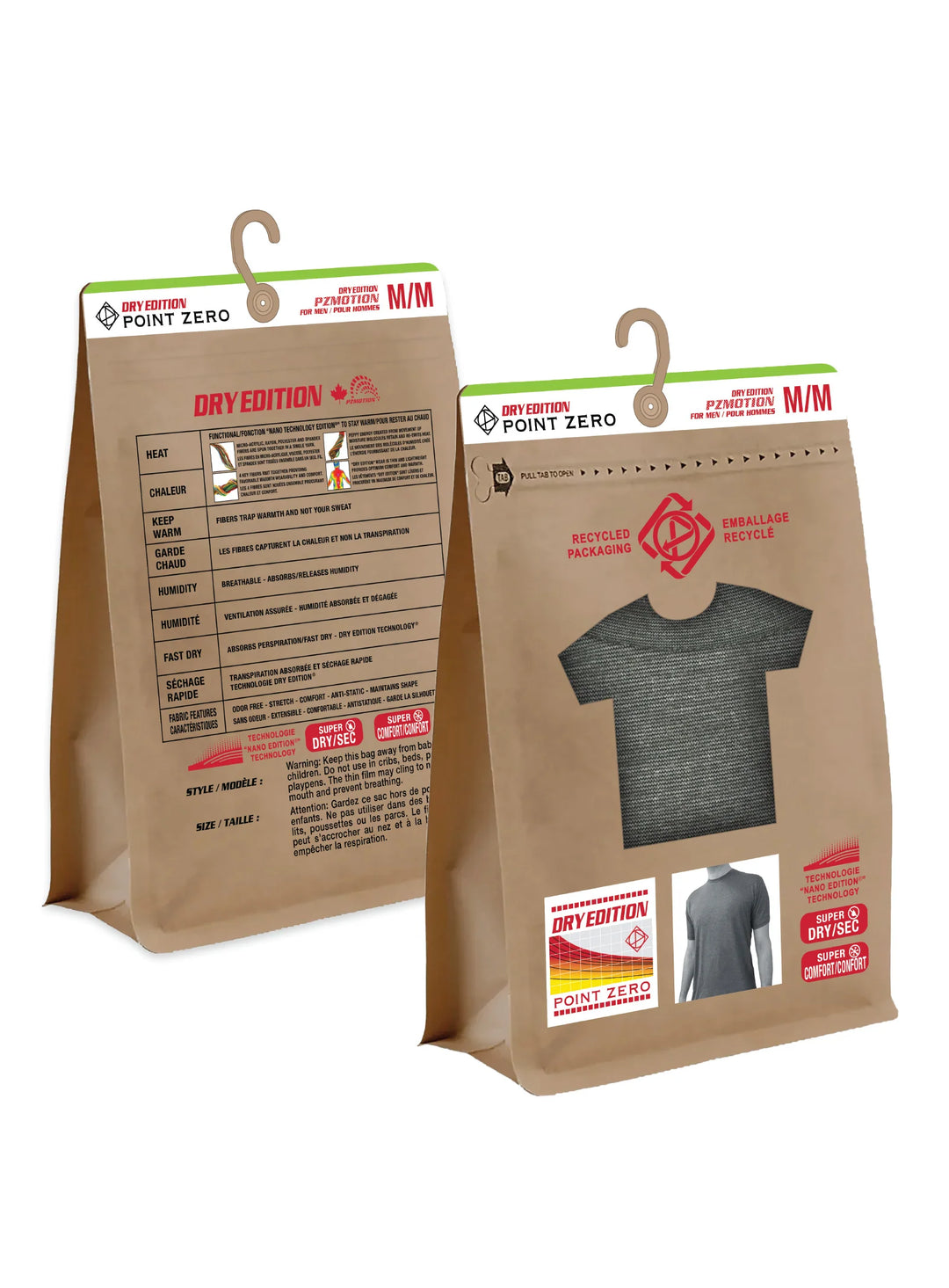 MEL - DRY EDITION CREWNECK T-SHIRT "CHARCOAL"