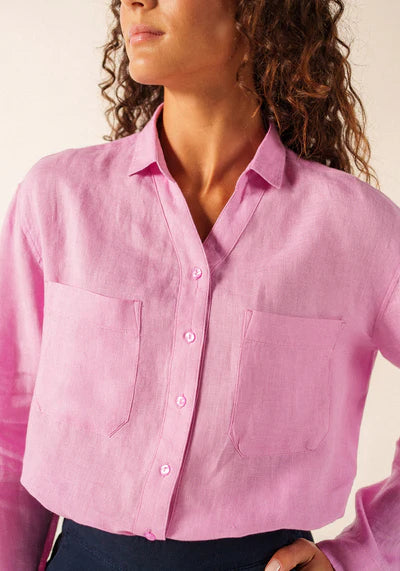CHARLENE SHIRT "NACRE"