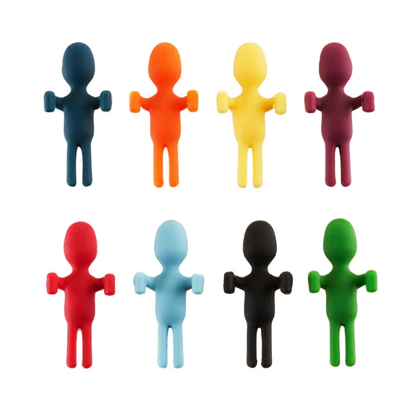 WINE CHARMS, SET OF 8