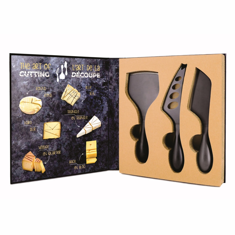 3-PIECE CHEESE KNIFE SET