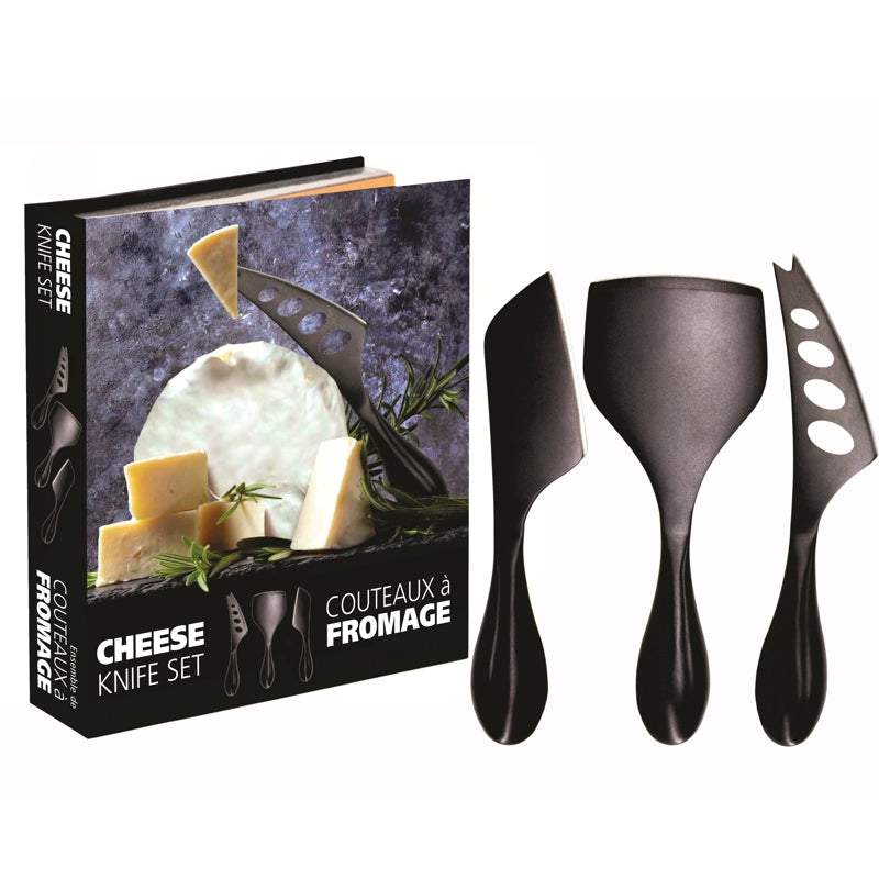 3-PIECE CHEESE KNIFE SET