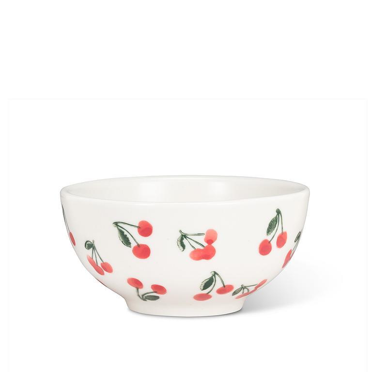 SMALL BOWL WITH CHERRIES 4"D