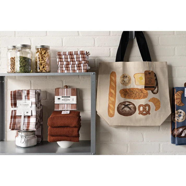 SCRUB-IT CHESTNUT BROWN DISHCLOTHS - SET OF 3