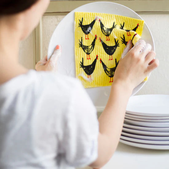 CHICKEN SCRATCH SWEDISH DISH CLOTH