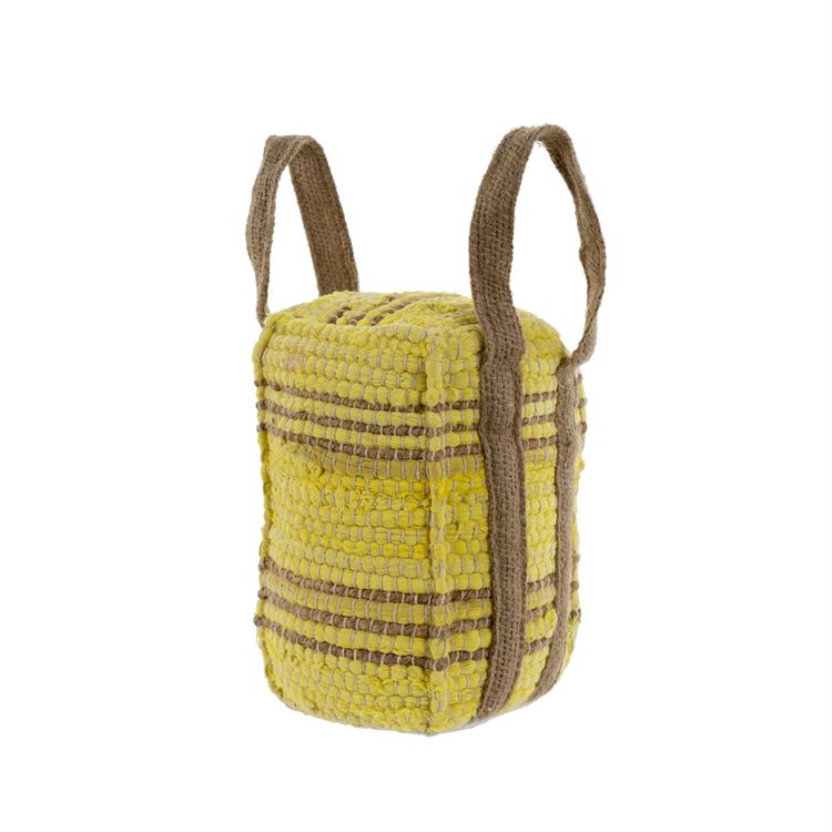 INDABA CHINDI DOOR STOPPER - YELLOW